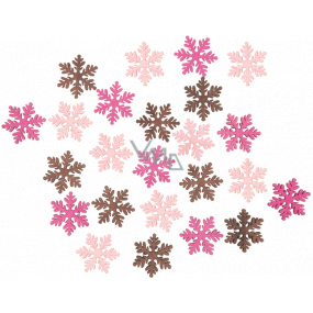 Wooden flakes 2 cm 24 pieces