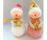 Plush Snowman 15 cm Standing 1 Piece
