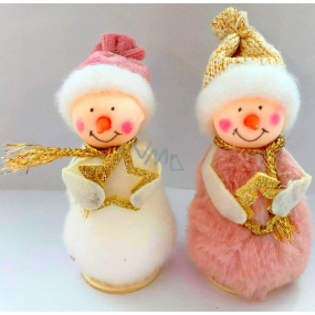 Plush Snowman 15 cm Standing 1 Piece