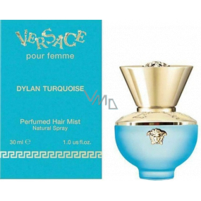 Versace Dylan Turquoise Hair Mist hair spray with spray for women 30 ml