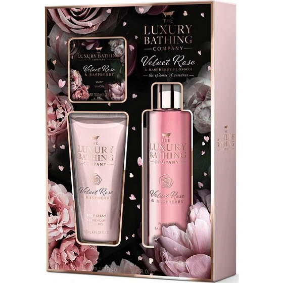 Grace Cole Desired bath foam 250 ml + body lotion 150 ml + toilet soap 100 g, cosmetic set