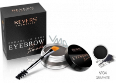 Revers Eye Brow Pomade eyebrow lipstick with argan oil 04 Graphite 3 g