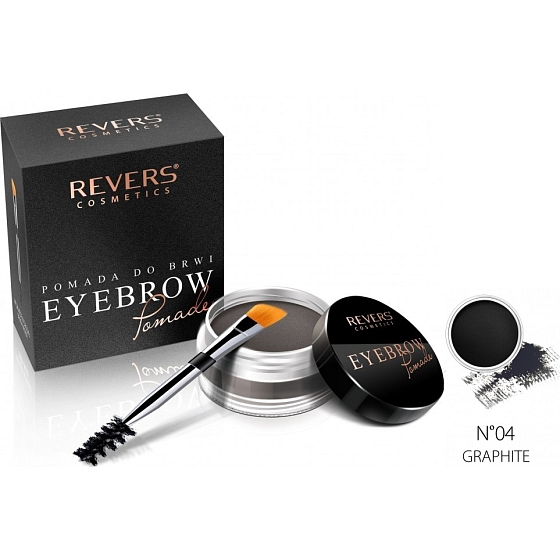 Revers Eye Brow Pomade eyebrow pomade with argan oil 04 Graphite 3 g