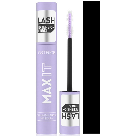 Catrice Max it Volume & Lenght Mascara for lengthening, curling and volume 010 Black 11 ml