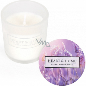 Heart & Home Oasis of Peace Soy scented votive candle in glass burning time up to 15 hours 5,8 x 5 cm 45 g