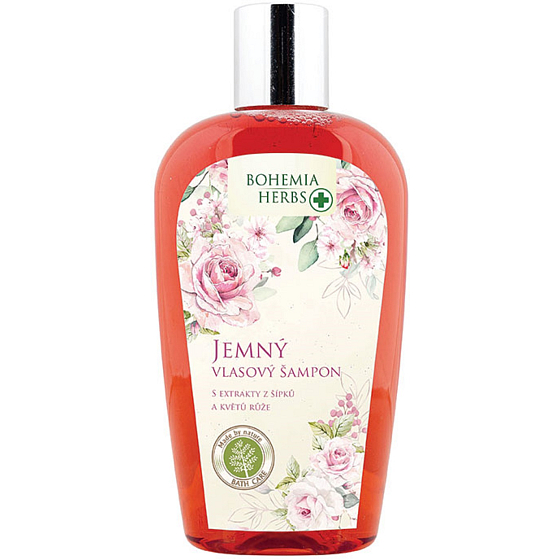 Bohemia Gifts Rosehip and rose shampoo for all hair types 250 ml