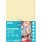 Apli Colored papers A4 Beige 170 g 50 sheets