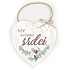Nekupto Wooden sign Believe your heart 15 x 15 x 0,6 cm