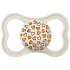 Mam Air silicone pacifier white with hearts 6m+