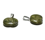 Epidote Apple of Knowledge 1.5 cm, abundance, prosperity