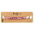 Albi Glass Purple Bead Bracelet - Fluorite Imitation Elastic Bracelet 20 cm