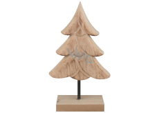 Wooden tree for standing natural 12 x 20 cm