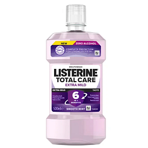 Listerine Total Care Zero Mouthwash, 500 ml