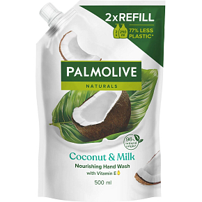 Palmolive Naturals Coconut & Milk Liquid Soap Refill 500 ml