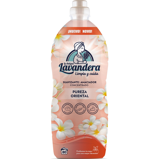Lavandera Oriental Clean Fabric Softener 1.76 L, 80 Loads