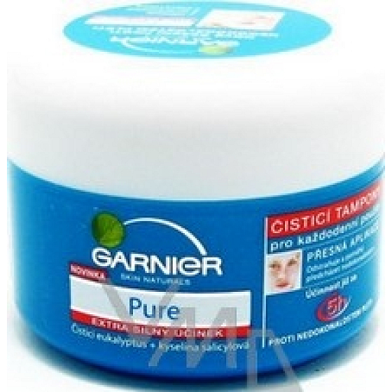 Garnier Skin Naturals Pure cleansing swabs for everyday use 56 pcs