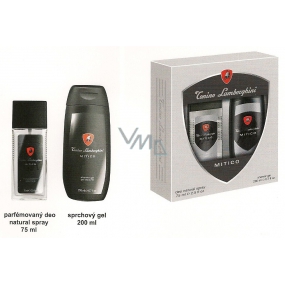 Tonino Lamborghini Mitico perfumed deodorant glass for men 75 ml + shower gel, cosmetic set
