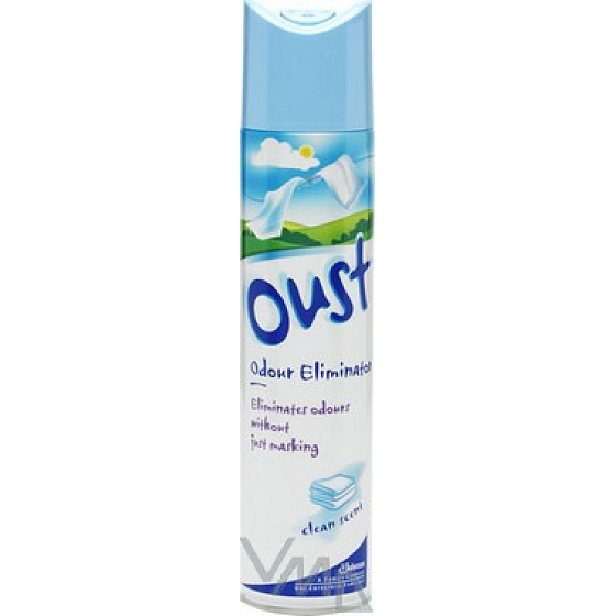 Oust Odor Eliminator Clean Scent air freshener 300 ml