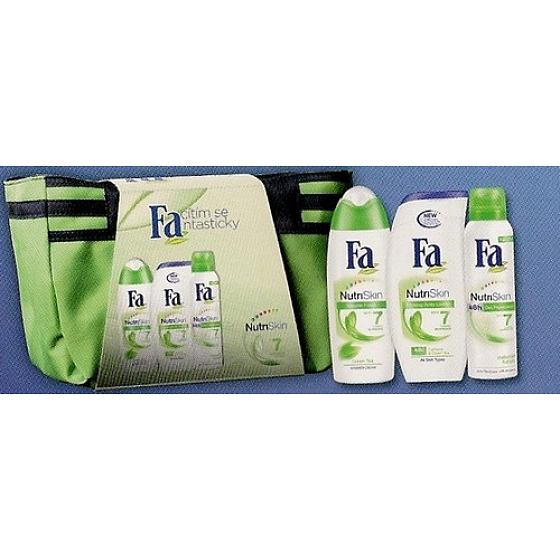 Fa NutriSkin Green Tea Shower Gel + Deodorant Spray + Body Lotion
