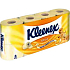 Kleenex Yellow toilet paper 2 ply 8 rolls yellow 180 snippets