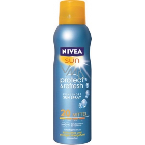 Nivea Sun Protect & Refresh OF20 + cool invisible suntan spray 200 ml