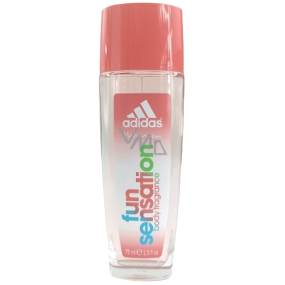 Adidas Fun Sensation perfumed deodorant glass for women 75 ml
