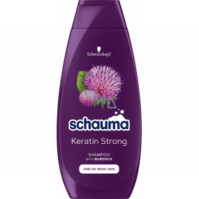 Schauma Keratin Strong strengthening shampoo for fine or weak hair 400 ml