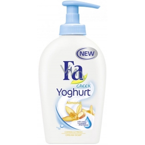 Fa Greek Yoghurt Almond liquid soap with dispenser 300 ml