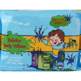 Horrid Henry Wet wipes for children 90 pieces