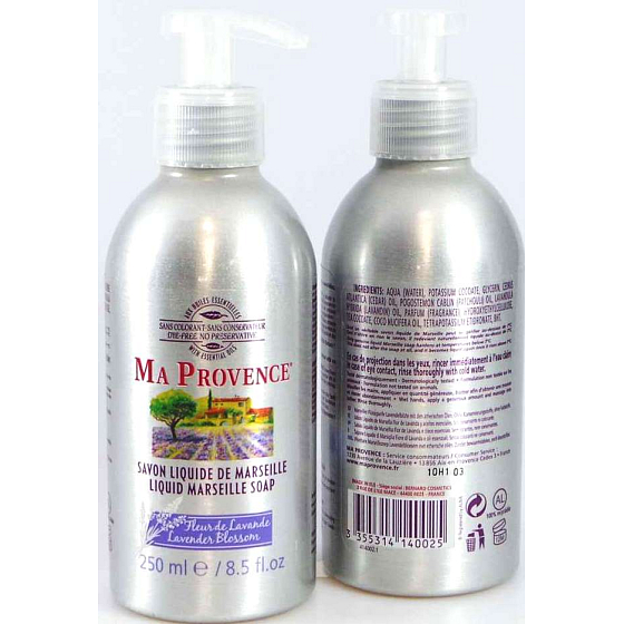 Ma Provence Bio Lavender Flowers Liquid Soap 250 ml