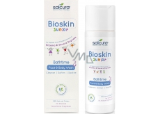Salcura Bioskin Junior Bathtime Face & Body Wash mycí gel na obličej a tělo pro děti od 3 měsíců 200 ml