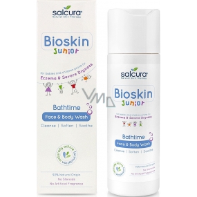 Salcura Bioskin Junior cleansing gel for face and body for children from 3 months 200 ml