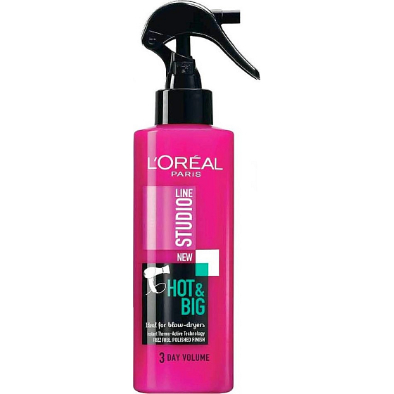 Loreal Paris Studio Line Hot & Big thermofixation hair spray 200 ml