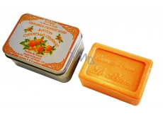 Le Blanc Cannele Orange natural solid soap in a box of 100 g
