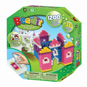 EP Line Beadit 3D Castle creative set with 1200 beads, recommended age 5+
