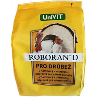 Roboran D feed additive for chickens, chicks, turkeys, guinea fowl, ducks, and geese, 1 kg