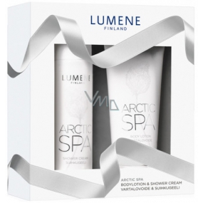 Lumene Artict Aqua for relaxing and harmony shower gel 250 ml + body lotion 200 ml, cosmetic set