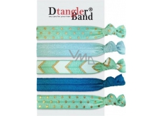 Dtangler Band Set Blue gumičky do vlasů 5 kusů