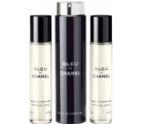 Chanel Bleu de Chanel Eau de Parfum for Men 3 x 20 ml Set, Kit