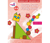 Ditipo Erasable notebook Colors, shapes 4-6 years 16 pages 215 x 275 mm
