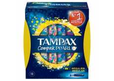 Tampax Compak Pearl Regular dámské tampony 18 kusů