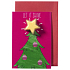 Bomb Cosmetics Christmas tree Christmas card with ballistics 40 g