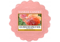 Yankee Candle Sun Drenched Apricot Rose - Embroidered apricot rose fragrant wax for aroma lamp 22 g