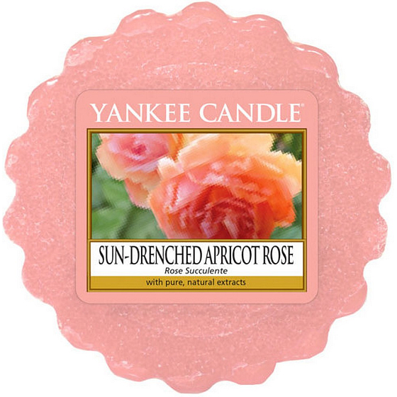 Yankee Candle Sun Drenched Apricot Rose - Scented Wax Melt for Aromatherapy Lamp 22 g