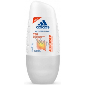 Adidas Adipower 72h ball antiperspirant deodorant roll-on for women 50 ml