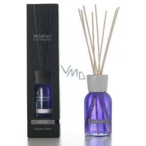 Millefiori Milano Natural Cold Water - Cold water Diffuser 250 ml + 8 stalks 30 cm long for medium-sized spaces lasts at least 3 months