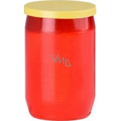 Cemetery oil candle red yellow cap 29 hours 100 g
