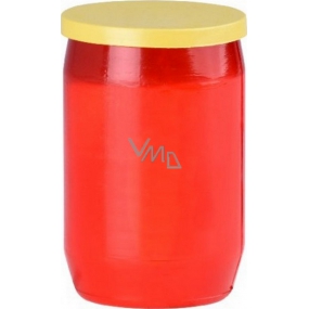 Admit Cemetery oil candle red yellow cap 29 hours 100 g
