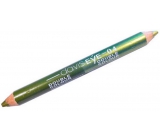 Princessa Davis Eye Double Color eyeshadow in pencil 04 light green and dark green 6 g