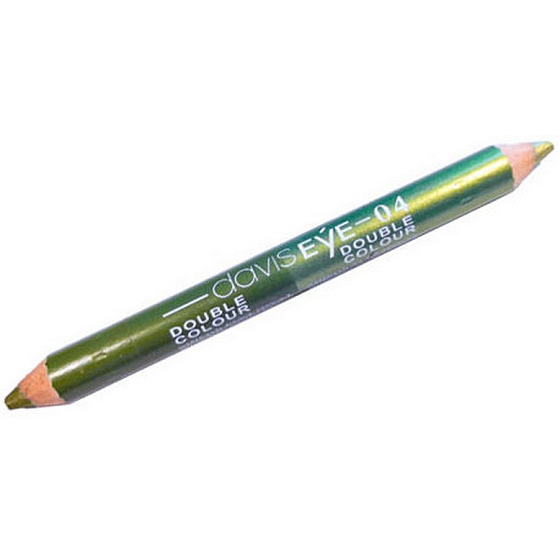 Princessa Davis Eye Double Color eyeshadow in pencil 04 light green and dark green 6 g